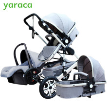 yaraca Baby Stroller 3 in 1 With Car Seat High Landscope