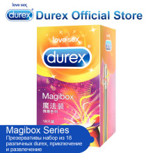 Original Durex Magibox Condom Natural Latex Big Size Super Ultra Thin Condoms Intimate Goods Sex Toys for Adult Sex