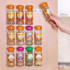Multipurpose Stick N Clip Spice Cabinet Organizer(4 Pcs/set)