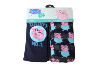 Daddy Pig Socks 2 Pair Pack