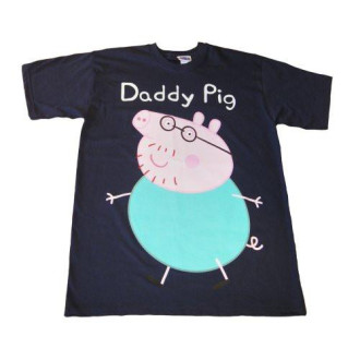 Daddy Pig Navy T Shirt