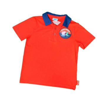 Team George Red & Navy Kid's Polo Shirt