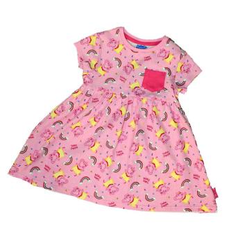 'Team Peppa' Printed Kids Dress