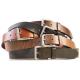 helm boots accessories wide belt silver buckle _
