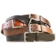 helm boots accessories wide belt silver buckle _