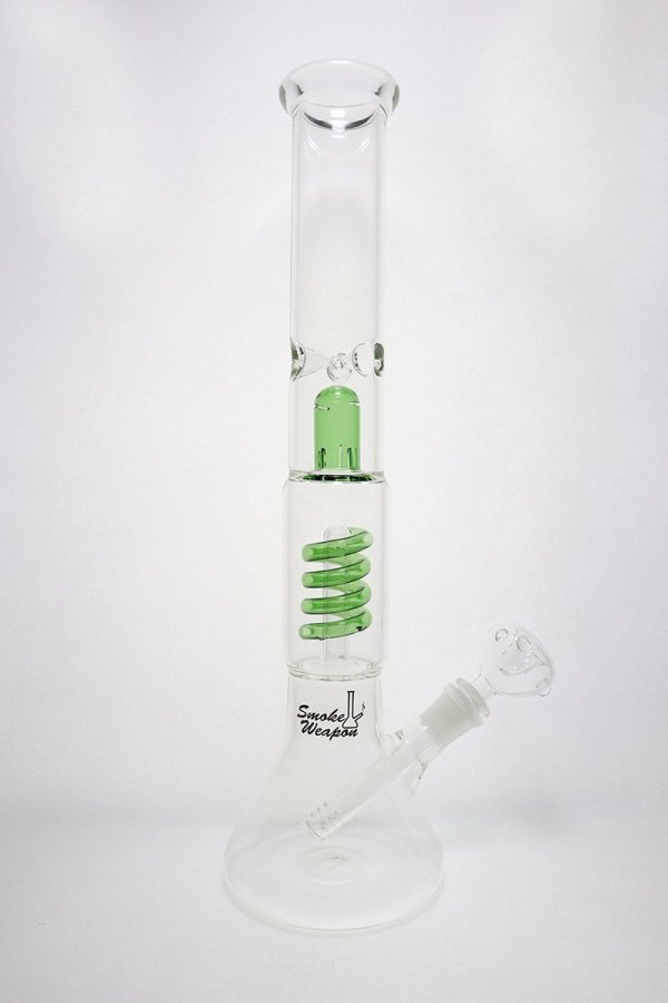 Coil Perc Beaker with Removable Downstem