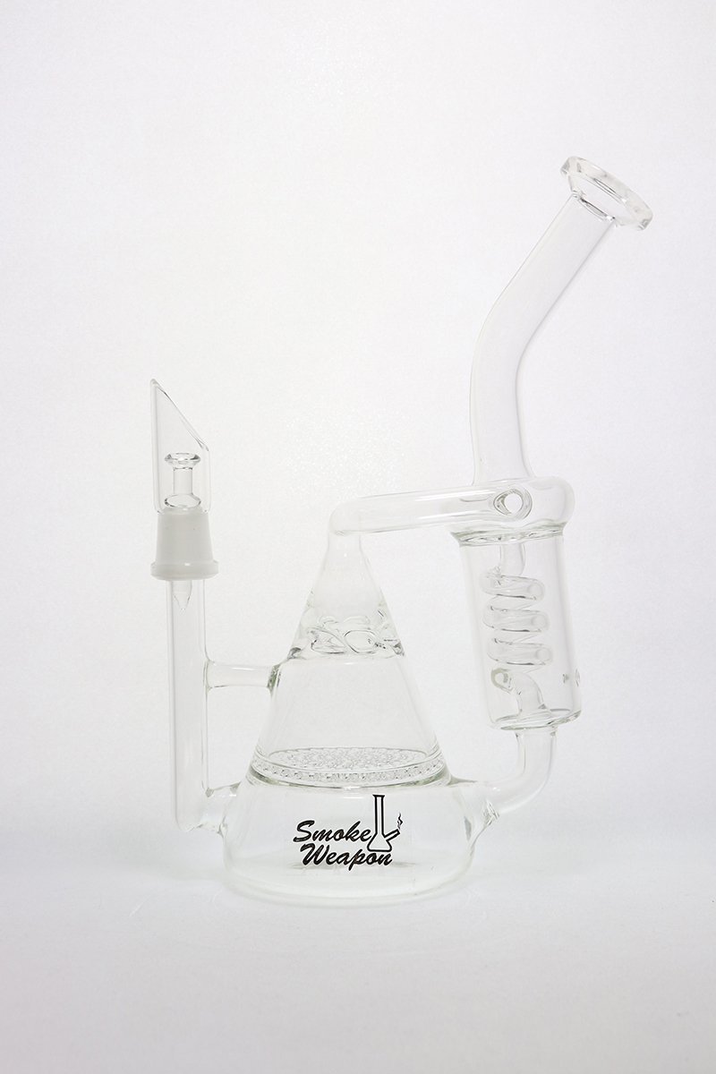 The Pyramid Coiled Recycler with Honeycomb and Turbine Perc
