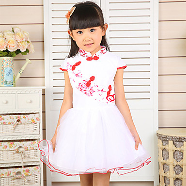 Tonwod Little Girl Dress,Sleeveless Cotton Casual Summer Floral Sundress