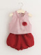 Tonwod Little Girl Dress,Sleeveless Cotton Casual Summer Floral Sundress