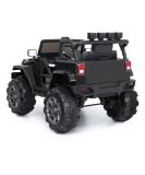 Ride On Car Truck Remote Control Spring Suspension LED Light Black