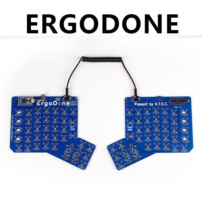 Ergodone keyboard PCB (1pcs) free shipping DIY kit