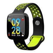 XANES F15 1.3  IPS Color Screen IP67 Waterproof Smart Watch Pedometer Heart Rate Blood Pressure Monitor Fitness Smart Bracelet - Black Gray