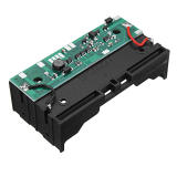 18650 Lithium Battery Boost Module 12V Charging UPS Uninterrupted Protection Integrated Board With Case