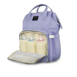 IPRee® Waterproof Baby Diaper Nappy Backpack Multifunctional Large Changing Bag - Black