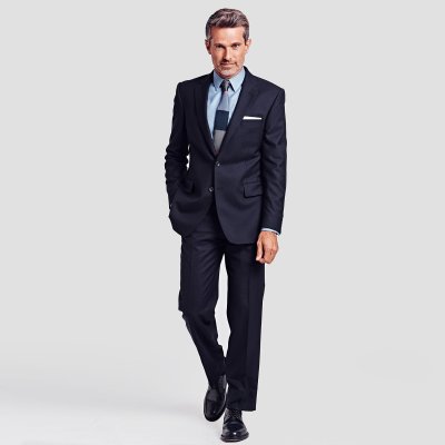 Greg Twill Navy Suit