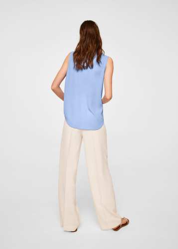 Asymmetrical satin dress