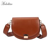 Mododiino Vintage Crossbody Bags For Women 2019  Female Small Saddle Bag Leather Shoulder Bag Luxury Women Bag Designer DNV1057
